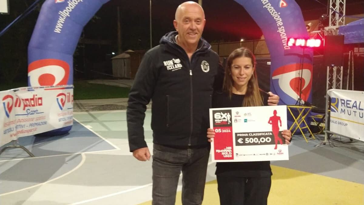 6XSEMPRE FINO ALL’ULTIMO - Vincitrice classifica Donne PELLEGRINO ANTEA